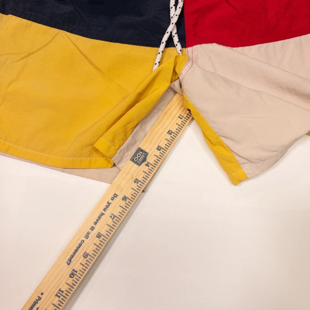 Tommy Hilfiger Swim Trunks Mens Medium Multicolor Sailing Gear Shorts